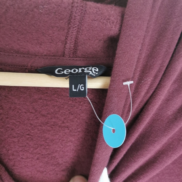 NWOT Vintage-style Hoodie Front Pocket L - Picture 7 of 8